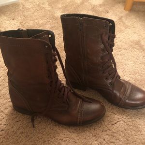 Steve Madden Combat Boots